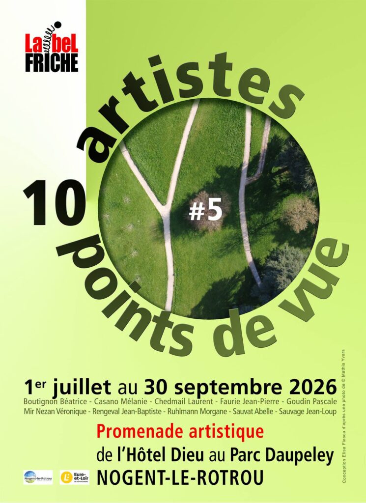 Affiche 10 Artistes 10 points de vu 2026