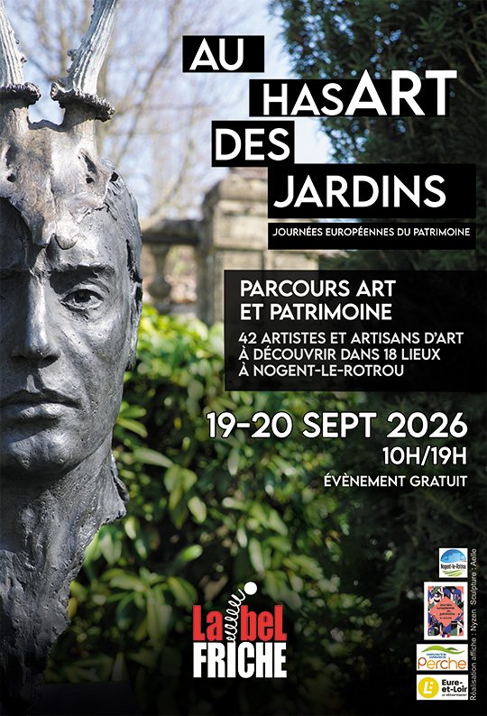 Affiche Au Hasart des jardins 2026